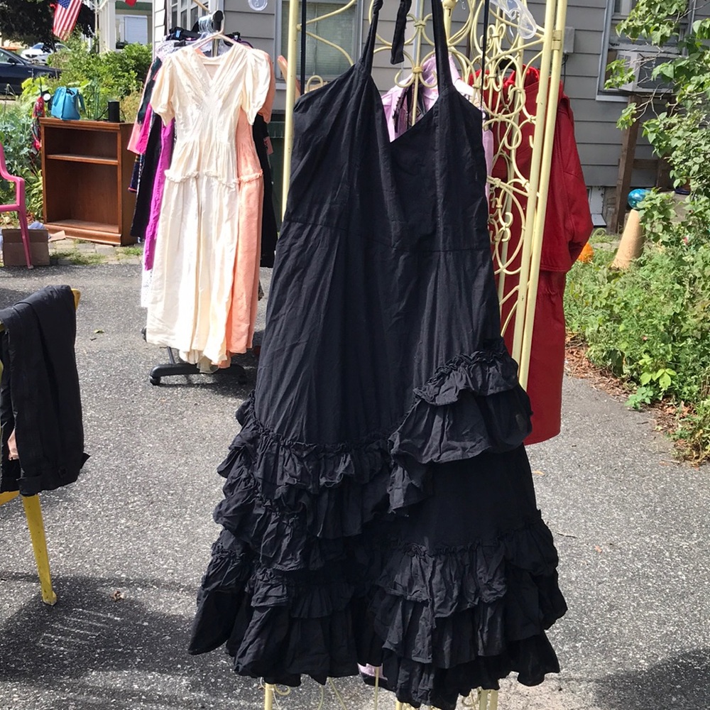Black Ruffle dress